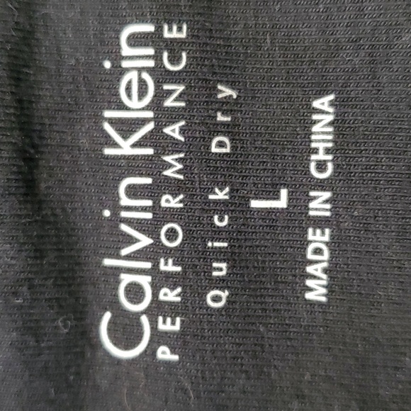 Calvin Klein leggings black size large. Boot cut. Great for gym, Activewear. - Picture 5 of 7